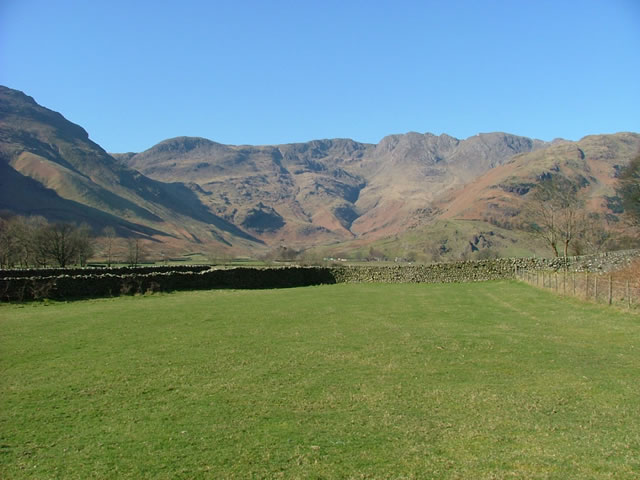 The top of the Langdale valley